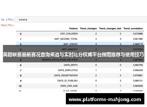 英超联赛最新赛况查询渠道与实时比分权威平台指南推荐与使用技巧 英超联赛最新赛况查询渠道与实时比分权威平台指南推荐与使用技巧